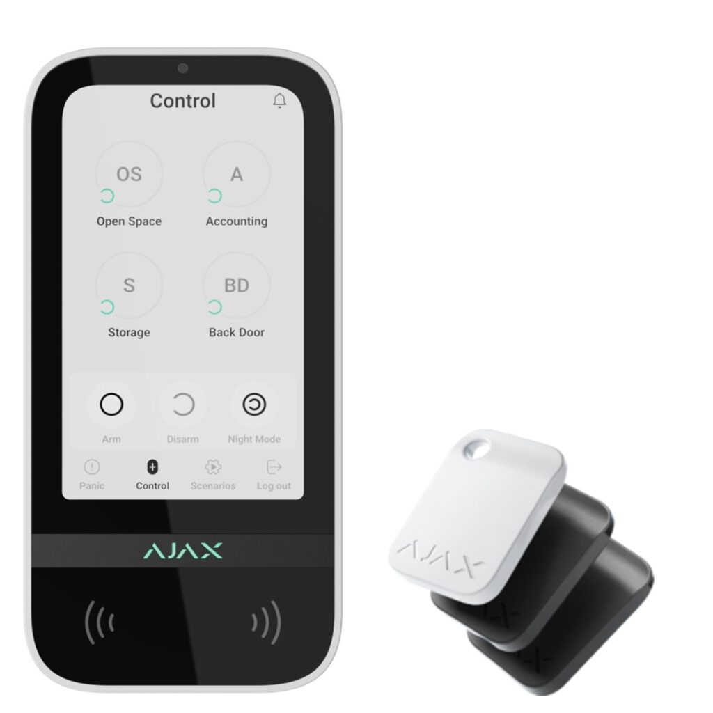 Ajax-Keypad-TouchScreen-Wit-